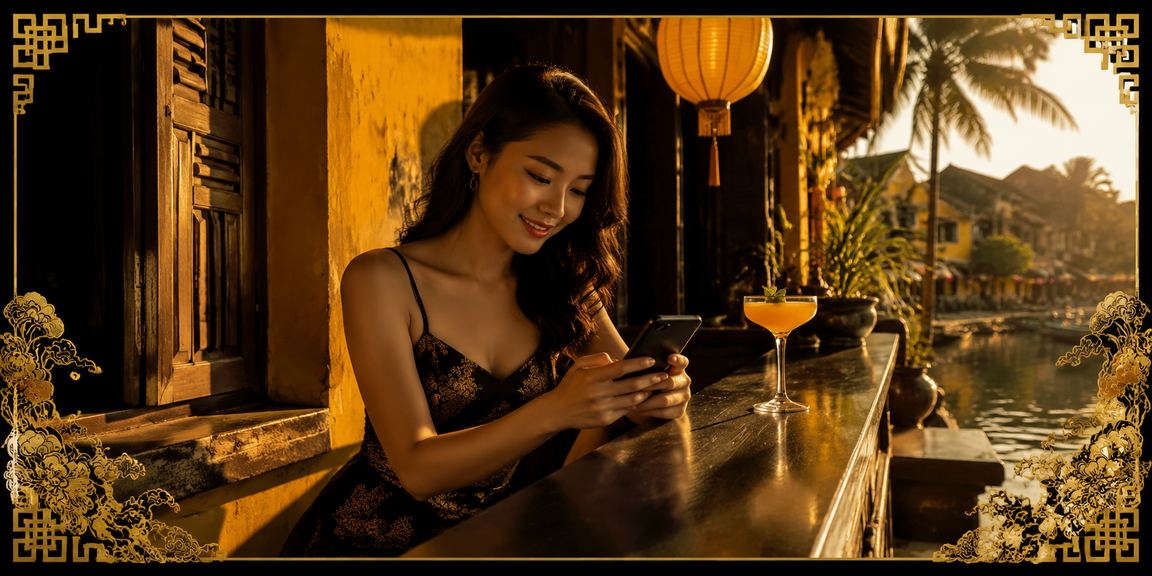 Màn hình casino trực tuyến Việt Nam với giao diện thanh toán và cược thể thao